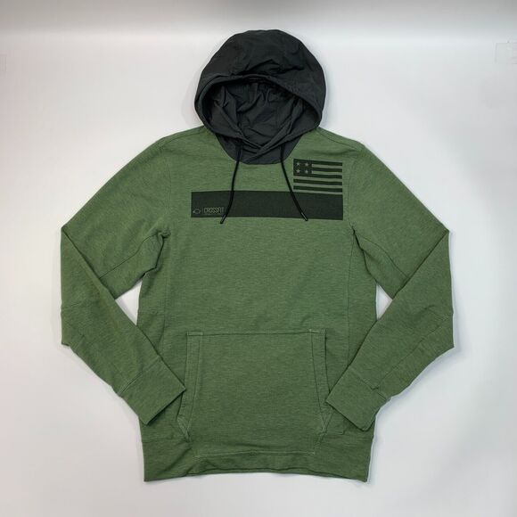 Reebook Crossfit Hoodie Mens S Small Moss Green Forging Elite Fitness Sweatshirt - Picture 2 of 13